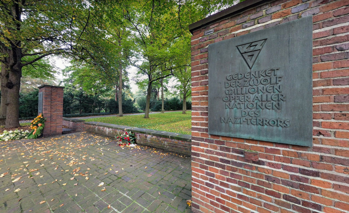 Die Grabanlage für hannoversche KZ-Opfer auf der alten Hauptachse des Stadtfriedhofs Seelhorst in Hannover | Tim Rademacher
