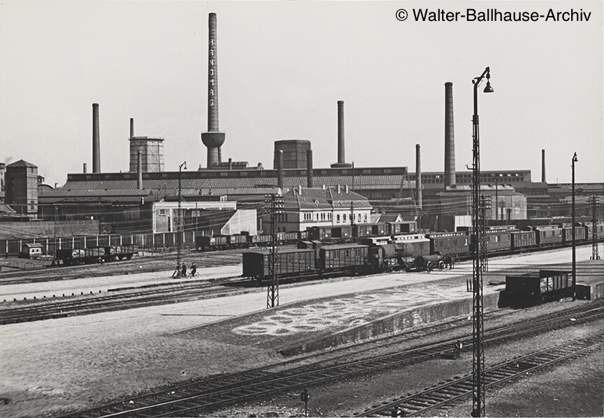 Der Bahnhof Fischerhof, an dem die Gefangenen ankamen, in den 1930er-Jahren | Foto: Walter Ballhause, Veröffentlichung mit freundlicher Genehmigung des Walter-Ballhause-Archivs