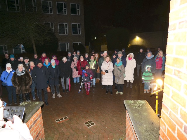 Gedenken am Mahnmal Ohestraße 2024